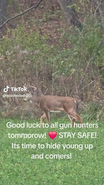 #bowhunting #whitetaildeer #wisconsin gun season #buckhunter