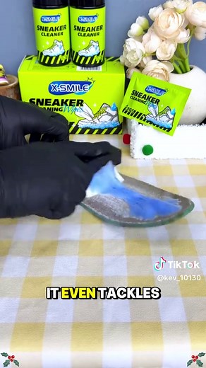 Transform Your Sneakers with X-SMILE Cleaning Foam