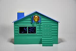 Alarm Cuckoo Clock, Alarm Clock with wake up sunrise light, cuckoo bird, relaxation mode with birds in the forest, snooze button.