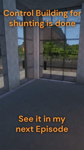 Minecraft Create Train shunting Controlcenter #create #minecraft #train #gaming #createmod #railroad