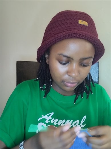 Imagine having to buy a whole ball of yarn just to complete 3 rows🥲#sheewanjugu #crochet #crochettok #crochetersoftiktok #anxiety #creatorsearchinsights