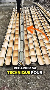 Il a trouvé la méthode la plus astucieuse (et la plus feignante !) pour vider les bambous ! 😄🌿 #TechniqueDeFeignant #Bambou #AstucePratique #Nature | Hippo Curio