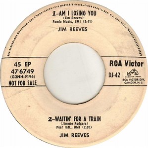 Jim Reeves / Dave Rich - Am I Losing You