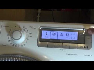 Electrolux Insight Time Manager Direct Injetion EWN14991W : All Programs and options