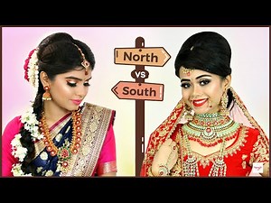 BEAUTY BATTLE - North Indian vs South Indian Makeup | Step By Step Tutorial | Anaysa