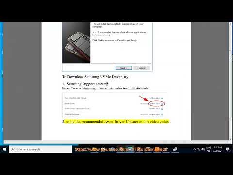 Download Samsung NVMe Driver on Windows 10/8/7