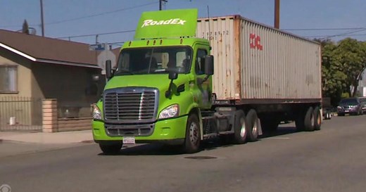 Cargo logjam clogs Southern California neighborhood
