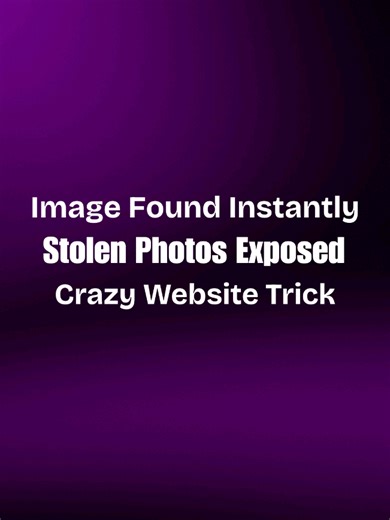 This Website Finds Any Image Online reverse image search, find stolen photos, track images online, underrated websites, image copyright, viral tools, AI image search, creators safety, online tracking, hidden websites #Websites #AItools #Internet #Creators #Viral