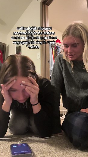 Prank Phone Call: Engagement Ring Dropped in Toilet!