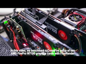 Benchmark AMD FirePro W7100 CrossFire with FluoRender