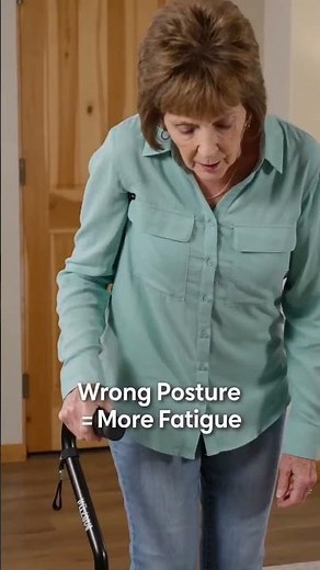 7943 How to Use a Cane Correctly (Avoid Pain & Walk Safer) | Beginner Guide #electricwheelchair#cane