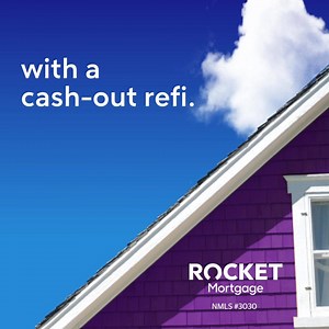 Home values are up  Rates are low  NOW is the perfect time for a cash-out refinance! Get started today. | Rocket | Facebook