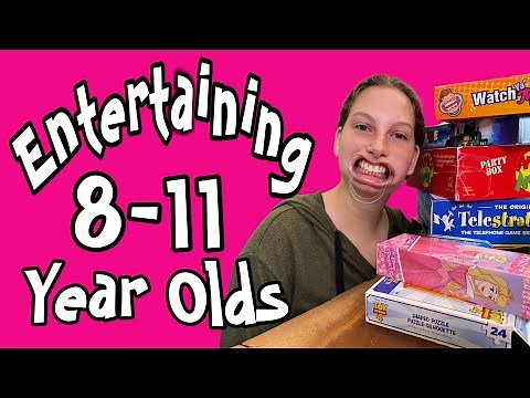 Games And Activities To Do With 8-11 Year Old Kids While Babysitting