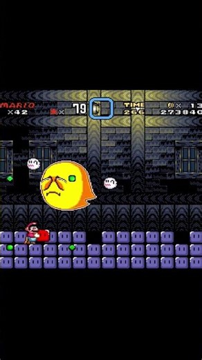 Mario vs Big Boo! 👻💥 #supermarioworld #mario #supermariobros #retrogaming