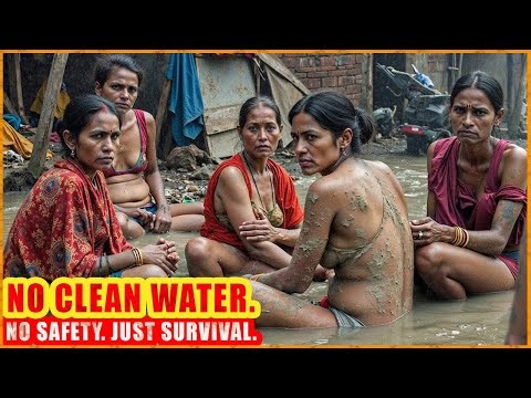 Life 7.7 Million Years Ago Recreated Daily in India’s Largest Slum: Women Survive Filth & Poverty