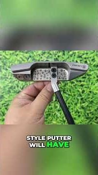 Smart Putter Design: Interchangeable Necks & Alignment #shorts