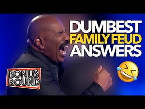 10 DUMBEST Family Feud Answers EVER!