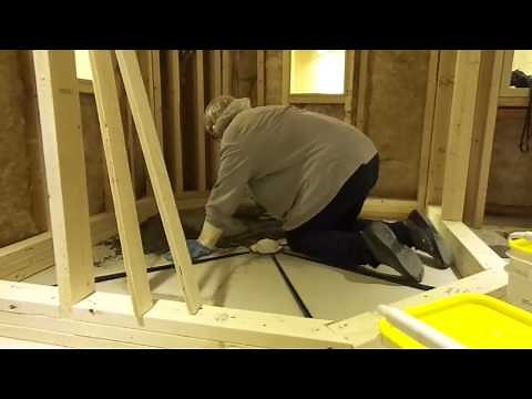 How to do a Shower Pre Pitch with Quikrete and Goof Proof