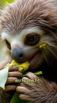 #Why SLOTHS Have ALGAE Growing in Their Fur! #Sloths #Algae