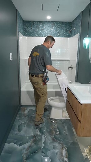 Bidet Toilet Seat with Heat 🔥🔥You'll never want to live without one of these 😄 This is Fluidmaster's Soft Spa Bidet Toilet Seat 🚽🌟 Super easy to install 🔧 Sleek design | Bathroomremodelingteacher