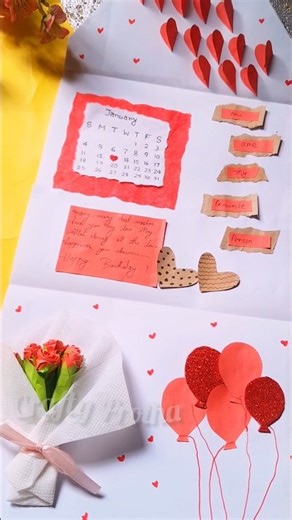 Diy Birthday Card 💌 #diy #shorts #ytshorts #reels #cardcreations #explore #artandcraft #crafter