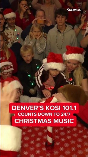 Denver radio station KOSI 101 counts down to 24/7 Christmas music