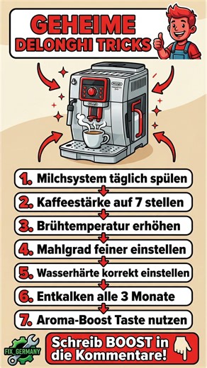 7 Geheime DeLonghi Tricks die kaum jemand kennt! ☕