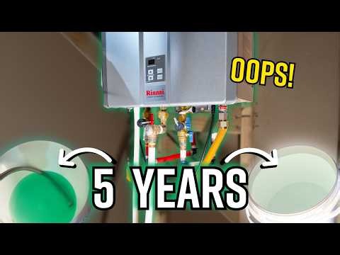 How to Flush a Rinnai Tankless Water Heater (DIY) Descale Kit Step by Step Walkthrough