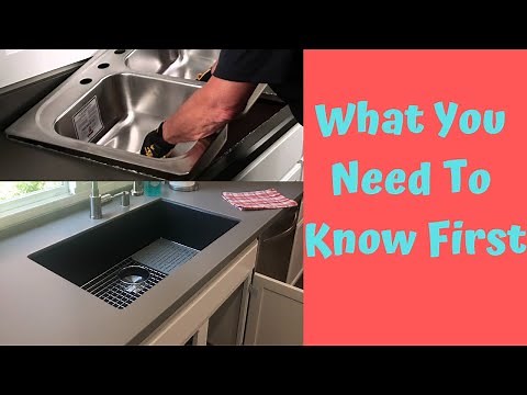 Quick Tip Tuesday: Changing From a Drop-in to an Undermount Kitchen Sink