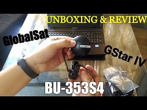 Unboxing and review GlobalSat BU353S4 GSTAR IV Aadhaar GPS