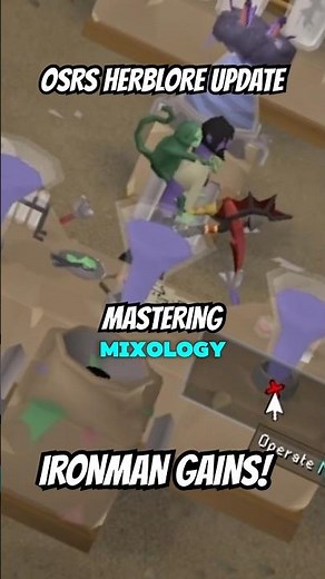Potion Storage Unlocked! OSRS Mastering Mixology QoL Rewards #runescape