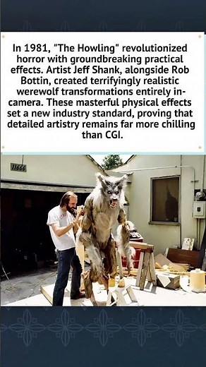 The Howling: Revolutionizing Werewolf Effects (1981) 🐺