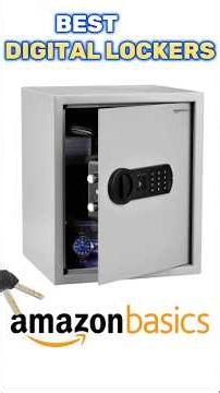 Amazon Basics Digital Safe Locker For Home & Office #lockers #safe #digital #shorts