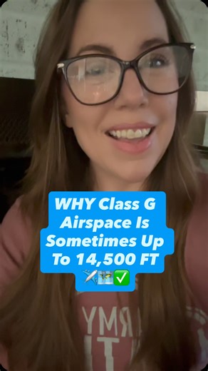 The real question we should be asking is NOT why Class G airspace goes up to 14,500 FT MSL, but why does Class E airspace start at 14,500 FT MSL? Save this one for later! #fyp #airspace #nas #studentpilot #aviationhistory | The Aviator's Guide