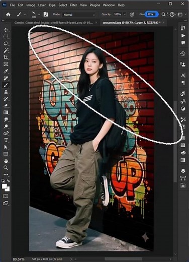 Wallpaper Application In Photoshop