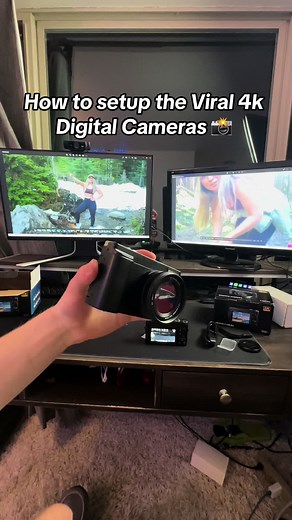 How to setup the viral 4k Digital Cameras. #camera #vlogcamera #4kcamera #goodcamera