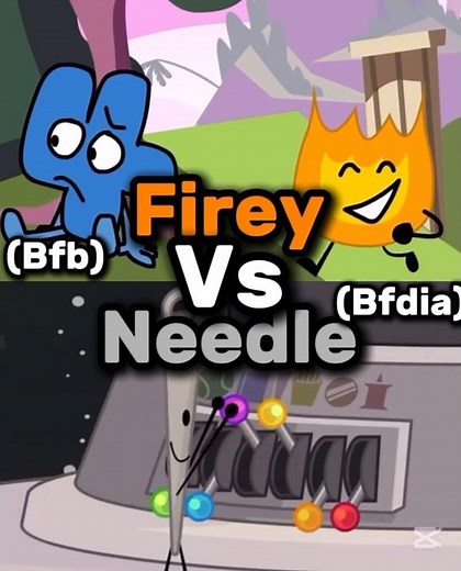 Needle vs Firey #1v1 #edit #osc #bfb #bfdi #bfdia open Collab submission for ‪@superfreddyplush1728‬ ￼