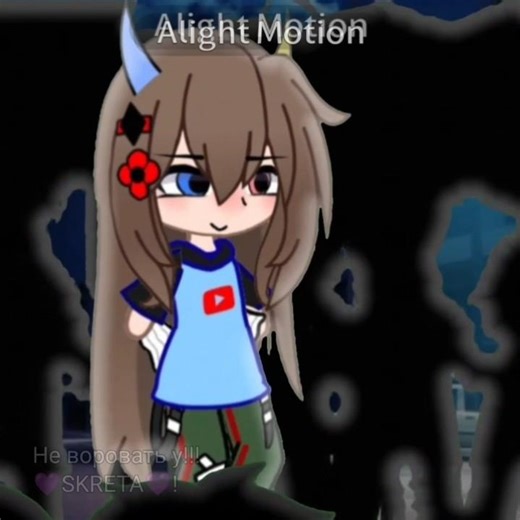 там вроде какой-то текст надо было... да пофиг)😜#gacha #скретч #гача #фласка #gacha