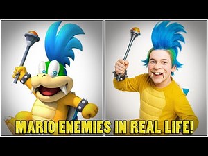ALL MARIO ENEMIES & CHARACTERS IN REAL LIFE!