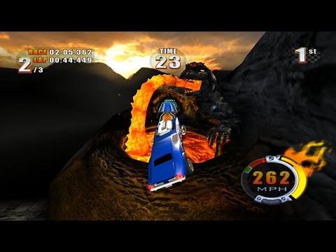 Hot Wheels: Stunt Track Challenge Lava Land Quickraces