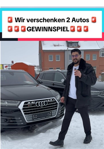 Gewinne ein Auto bei unserer Verlosung!
