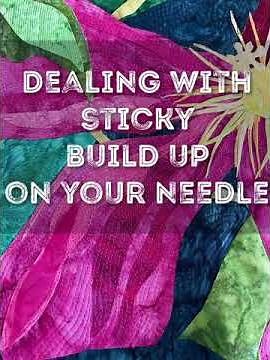 How to Deal With a Sticky Needle While Using Steam-A- Seam 2