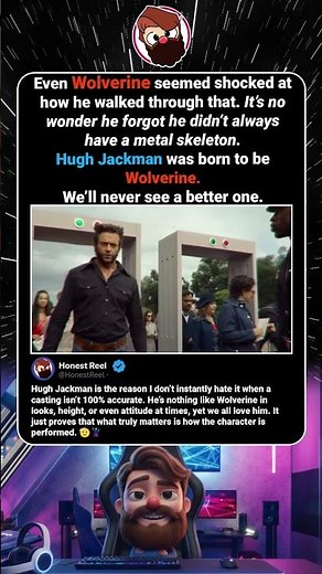 Hugh Jackman’s Best Wolverine – The Scene That Proves He Was Born for the Role #shorts