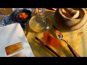 How to Make Paint from Flowers: A Lake Pigment Tutorial using Cosmos Flowers