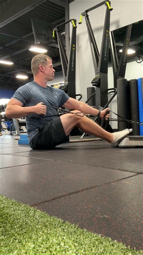 Try this for back and abs! The seated cable piston row.