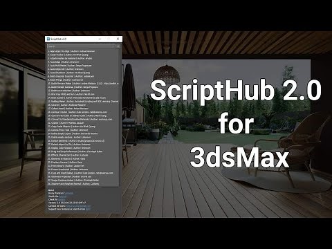 ScriptHub v2.0 for 3ds Max release