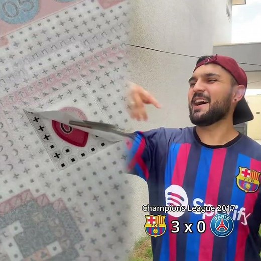 Quem se lembra desse jogo? 👀 #futebol #championsleague #barcelona #psg