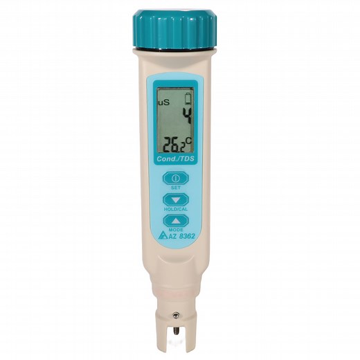 AZ 8362 Pen-Type Conductivity & TDS Tester for High-Salinity Water