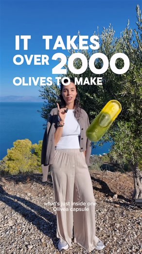 26 reactions | It takes over 2,000 olives to make what’s inside one Olivea capsule. 㮝 We source from small farms in Messinia, Greece early-harvest Koroneiki olives, pressed within hours, tested for purity and potency. Each capsule delivers the same amount of hydroxytyrosol you’d get from an entire bottle of high-phenolic olive oil, no measuring, no mess, no guesswork. Just the Mediterranean’s most powerful antioxidant, simplified. | Olivea | Facebook