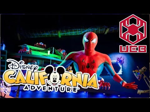 [NEW 2023] WEB SLINGERS - Interactive Spider-Man Ride - 4K 60FPS | DCA, Disneyland Resort